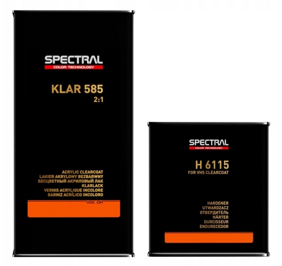 Bezbarvý lak Spectral 585 5l + tužidlo H6115 2,5l (+dárek)