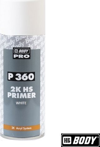 Plnič sprej Hb Body P360 bílý 400ml