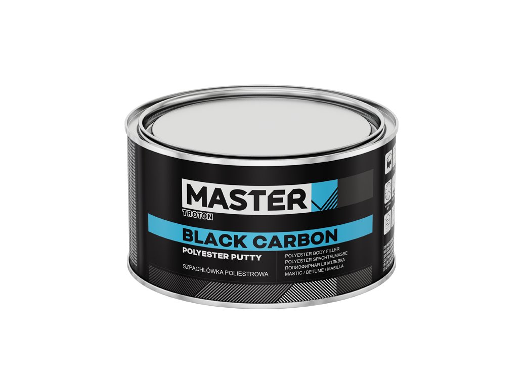 Tmel s uhlíkovým vláknem Master Black Carbon 1l (1,8 kg) 