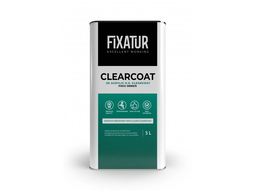 Bezbarvý lak Fixatur (ProSpray Icc-8000) 5l+tužidlo normal 2,5l