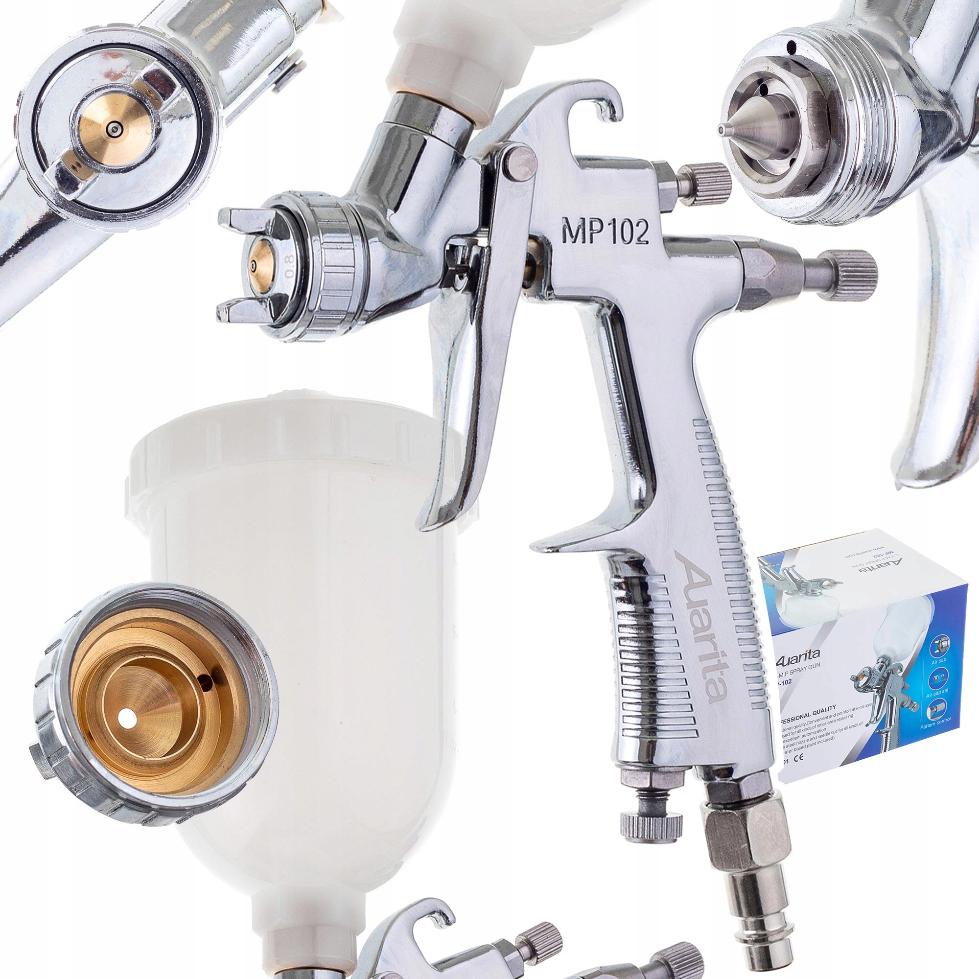 Stříkací pistole Mini MP-102 0,8mm