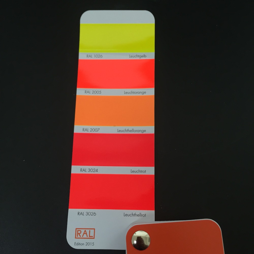 Fluorescenční reflexní barva červená Ral 3026 1l